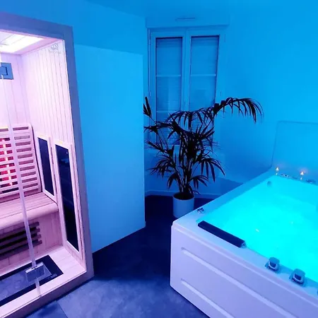 80m2 Avec Terrasse Balcon Jacuzzi Et Sauna Privatif En Hyper Centre Place Drouet D'erlon Apartment